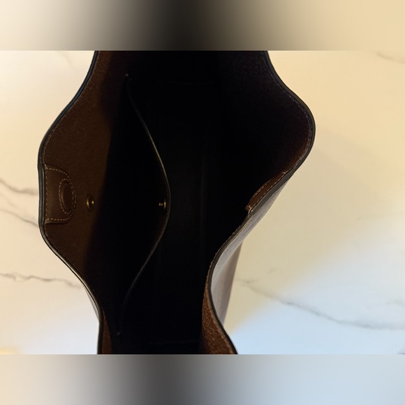 COACH Brooklyn 28 Medium Leather Shoulder Bag Maple - Picture 8 of 9